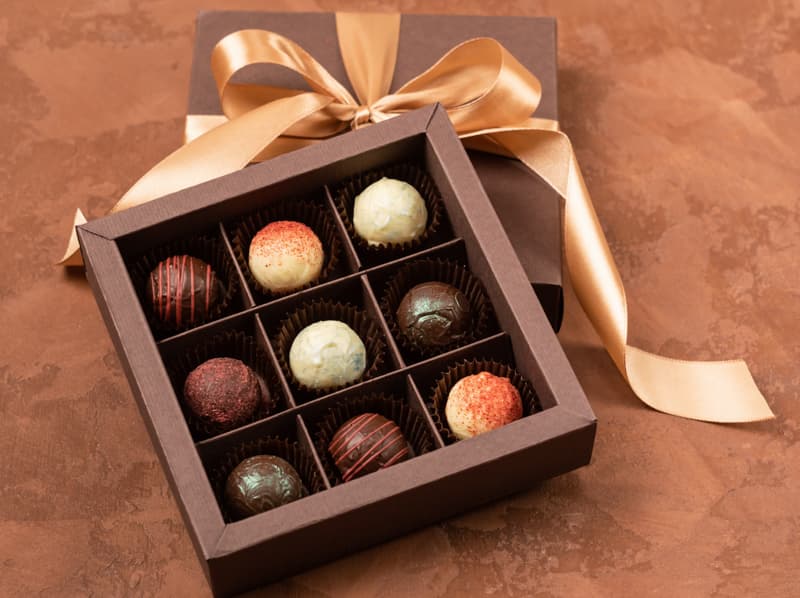 small box of chocolates